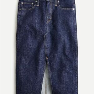 J. Crew Dark Indigo Pencil Skirt NWT